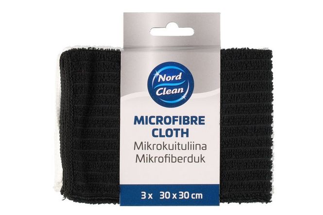 Hovedbilde Mikrofiberklut 30x30cm 3pk